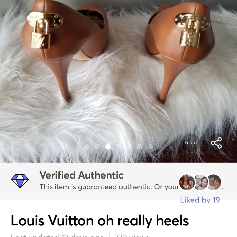 Louis Vuitton oh really heels